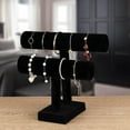thumbnail image 3 of Joyería de Terciopelo Soporte de Pulsera de Terciopelo Soporte de joyería Soporte de Reloj Soporte de Cadenas de Pulsera Barra de exhibición de Brazalete Barra en T 2 Rollos, 3 of 8