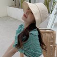 thumbnail image 5 of Sombrero de pescador de ala ancha para mujer, visera plegable, ajustable, para exteriores, 5 of 5