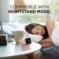 thumbnail image 2 of Apple Watch Stand Charging Dock - Compatible with Apple Watch Series Ultra/8/SE2/7/6/SE/5/4/3/2/1 (49mm, 45mm, 44mm, 42mm, 41mm, 40mm, 38mm), Simple Design (Lovely Pink), 2 of 7