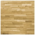thumbnail image 3 of vidaXL Table Top Solid Oak Wood Square 44 mm 70x70 cm, 3 of 4