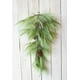 thumbnail image 2 of 40" Faux Long Needle Pine Swag (w/o bow), 2 of 7