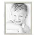 thumbnail image 2 of ArtToFrames 20x24 Inch Slanted Lip White Picture Frame, This White Wood Poster Frame is Great for Your Art or Photos, Comes with 060 Plexi Glass (4825), 2 of 7