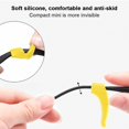 thumbnail image 3 of Anti-slip Eyeglass Ear Grips Hook Comfortable Silicone Elastic Eyeglasses Temple Tips Sve Retainer-for Eyewear Sunglasses Spectacles Glasses,s, 3 of 4