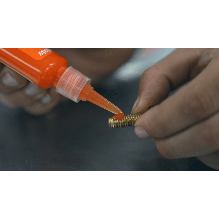 Permatex, High Strength Removable Threadlocker Orange, 10 ML