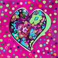 thumbnail image 2 of Great Art Now Neon Hearts of Love II by Patricia Pinto, Framed Wall Art, 14W x 14H, 2 of 3
