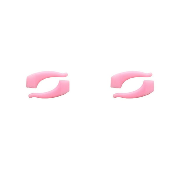 Qarigey Gafas Ear Grip Gafas antideslizantes Temple Tips 1 par Herramientas para el cuidado de la visión que previenen el deslizamiento para niños Rosado 2piezas Qarigey CBP367702