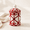 Red Cage, variant on AlphaDesignLuxe Decorative Ceramic Candle Holder with Artistic Female Face – Gypsy Face