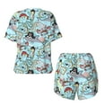 thumbnail image 5 of Xecao Cartoon Pirate print Swimsuit for women, Summer-ready, sporty style.Quick-dry fabric. Many sizes & colors., 5 of 9