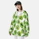 thumbnail image 3 of Fotbe Green Kiwi Chaqueta con Protección Solar UPF 50+ para Hombre y Mujer, Camisa con Capucha y Bolsillos-Medium, 3 of 7