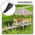 thumbnail image 2 of HONMEET Black Metal 45-Degree Angle Bracket Support for Pergolas Patios, Heavy Duty Iron Corner Brace, 2 of 9