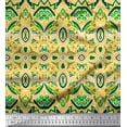 thumbnail image 1 of Soimoi Cotton Voile Fabric Moroccan Damask Decorative Print Fabric by The Yard 56 Inch Wide, 1 of 2