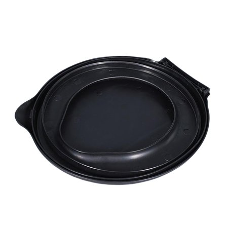 Portable Emergencies Toilet Seats Outdoor Camping Snapping on Luggable Loo Toilet Covers Camping Toilet Seats with Lid