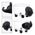thumbnail image 2 of 2 porta hisopos de algodón creativos con diseño de animales, caja de almacenamiento para palillos de dientes para el hogar, 2 of 6