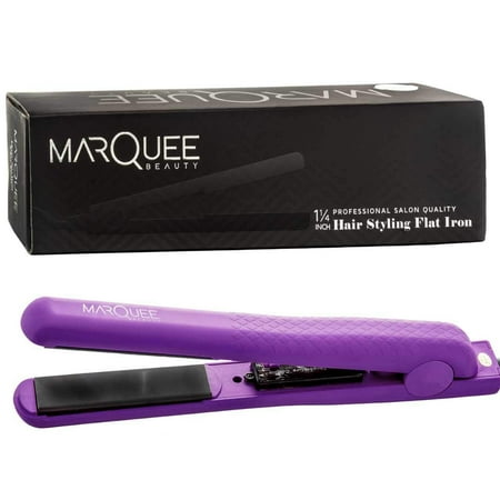 MarQuee Beauty Professional Ceramic Styling Flat Iron Purple