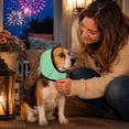 thumbnail image 4 of Noise Cancelling Ear Wrap, Dog No Shake Ear Muffs Noise Protection Firework Thunder Vacuum, Comfortable Quiet Dogs Calming Hoodie, Adjustable for Grooming Bathing & Swimming Hot Pink, 4 of 7