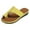 Yellow, variant on Clip Toe Wedges Sandal Flip Flop Womens Dressy Comfy Shoes Dressy Summer Shoes Thong Wedges Slipper Leopard Sandals Shoes for Women Size US