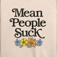 thumbnail image 3 of Instant Message - Mean People Suck - Women's Lightweight French Terry Long Sleeve Shirt, 3 of 6