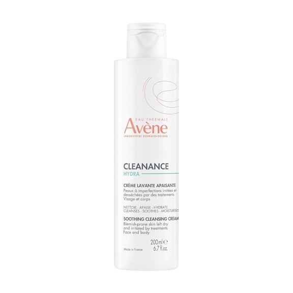 Avene Cleanance HYDRA Soothing Cream - Rich Moisturizer - Helps Restore Dry & Irritated Skin from Acne Treatments - 6.7 fl.oz.