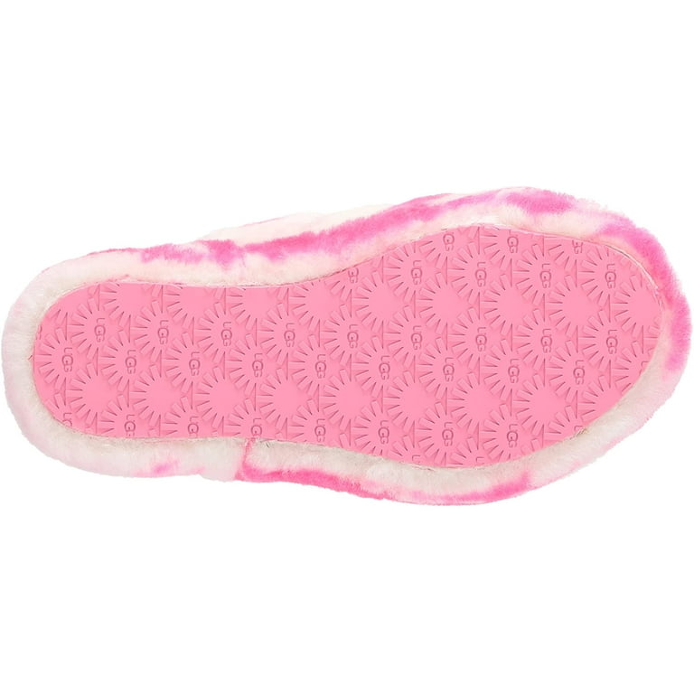 UGG Unisex Child T Fluff Yeah Slide Marble Slipper Big Kid 8 12