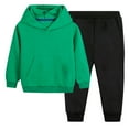 thumbnail image 5 of Boys Hooded Tracksuit Pullover Sweatshirt Jogging Pants Set 2 Pieces Sweatsuit, 5 of 7