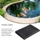 thumbnail image 5 of Black Pond Liner PE Durable Pond Liner for Waterfall Fish Ponds Garden Fountain, 5 of 5