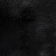 thumbnail image 3 of Alfombra estampada lisa, negra, 2' x 3', 3 of 3