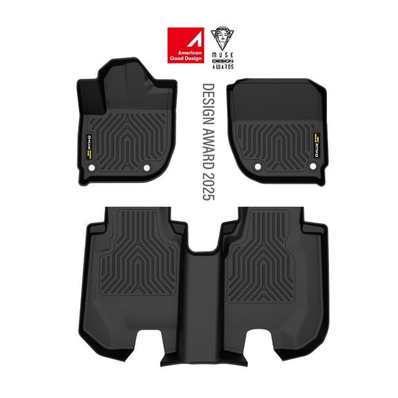 Floor Mats Fit for Honda HR-V HRV 2016 2017 2018 2019 2020 2021 2022 Floor Liners TPE All Weather Protection HRV Floor Cargo Liners Accessories 1st & 2nd Row alfombras para carro