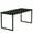 Black, variant on Favory Computer Desk Modern Sturdy Office Desk PC Laptop Notebook Simple Writing Table,Multipurpose Hobby Sewing Table Computer Desk, for Home Office Workstation,Black,55"
