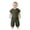 H250 Army Green, variant on SJLDQY Baby Girl Pajamas Short Sleeve Shirts Pants 2 Piece Pjs Sets Summer Sleepwear Breathable Loungewear Sets for