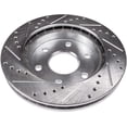 thumbnail image 5 of Detroit Axle - Rear Drilled Slotted Brakes and Rotors Replacement for Chevy GMC Silverado Sierra Suburban 1500 Cadillac Escalade EXT ESV, 12.99" inch Rotor, 5 of 7