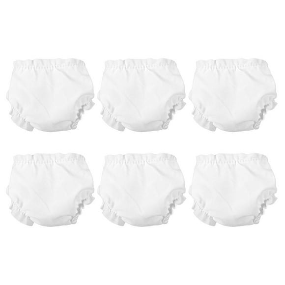 MIANGASTORE 6 Pcs sous-Vêtements pour Mini Poupée sous-Vêtements pour Mini Poupée Ajustables sous-Vêtements Réutilisables pour Poupée