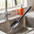 thumbnail image 5 of Unique Bargains 6Pcs Heat-Resistant Dishwasher Safe Kitchen Utensils Black, 5 of 5
