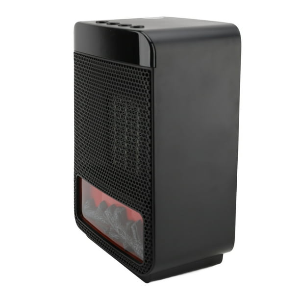 Calentador De Espacio, Calentadores Eléctricos De 1000 W Con Luz De Llama Realista 3D, Control De Termostato, Ahorro De Energía Y Funcionamiento Silencioso, Calentador