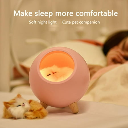 

Room Decor for Women Cat Night Light for Bedroom Cat Lover Gifts for Women Wife Mom Teen Girls Cute Cat House Valentine Christmas Birthday Gifts
