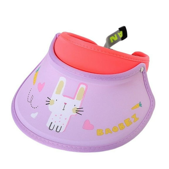 Huowey Boys Kids Sun Hats Sun Visors Cap Beach Dinosaur Hats Adjustable Cotton Suitable Uv Protection Sun Caps,Purple1,One Size