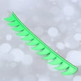 thumbnail image 3 of FRCOLOR Creative Personalized Retro Helmet Decoration Motorcycle Helmet Patch Cockscomb Head Horn Joint Strip (Green Arc-shaped), 3 of 4