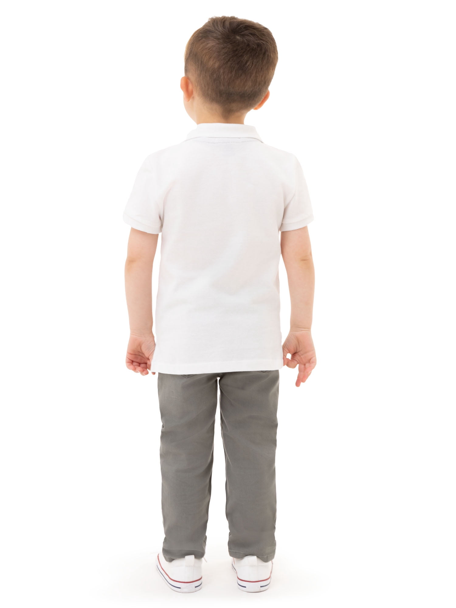 U.S. Polo Assn. Toddler Boys Pique Polo Shirt, Sizes 2T-5T