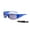 Blue, variant on Ocean Guadalupe Polarized Sunglasses Kiteboarding Surf Water Sports (frame Matte Blue, Lens Smoke)
