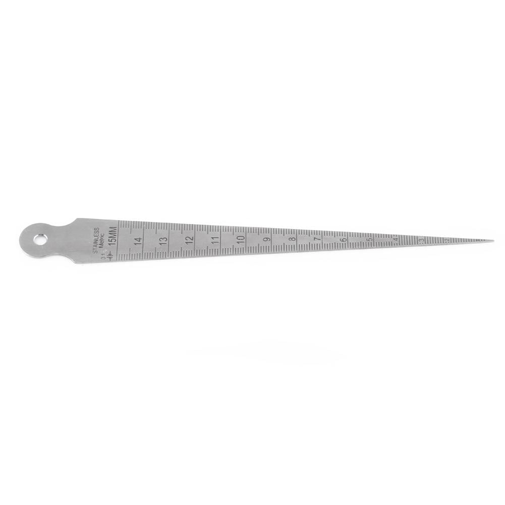 Wedge Feeler Hole Wedge Feeler Lightweight for Home Industry Gatams 1-15mm Aperture Scale 