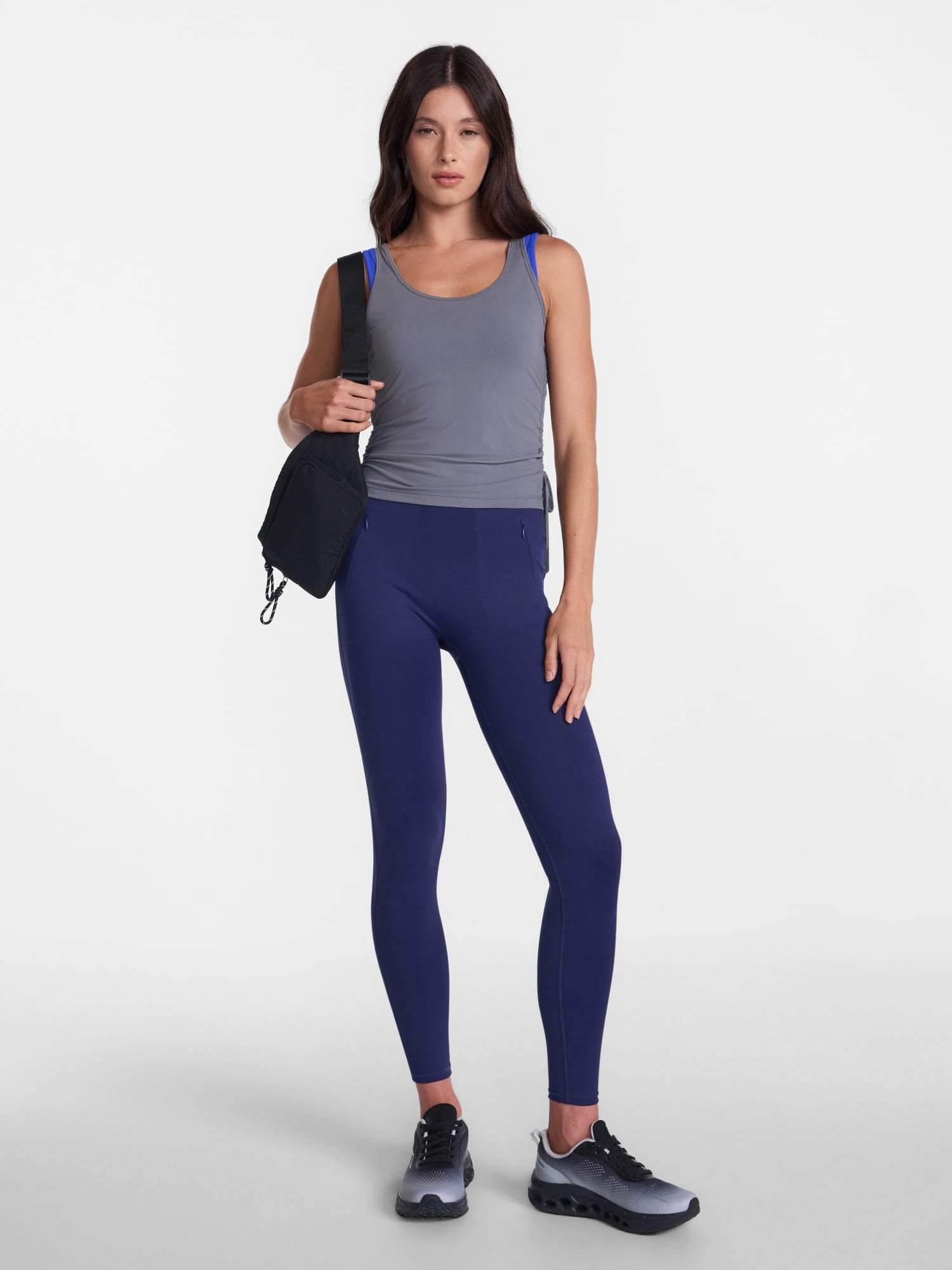 Avia Women's Ruched Tank Top, Sizes XS-XL