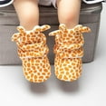 thumbnail image 2 of Newborn Infant Baby Girls Boys Warm Fleece Winter Booties First Walkers Slippers Shoes, 2 of 6