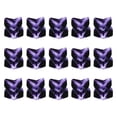 thumbnail image 1 of Unique Bargains Standard Dart Flights , Lot de 30 Flights Motif de Tempête, Violet, 1 of 5