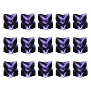Uxcell Standard Dart Flights, 30 Pack Flights Storm Pattern, Purple