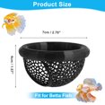 thumbnail image 4 of Cueva Escondite para Betta Única Bargains Acuario Flotante Escondite Multi-Funcional Hamaca para Peces Betta Negra, 4 of 6