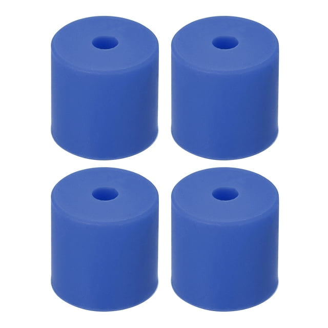 Unique Bargains Silicone Leveling Column Silicone Buffer 16mm Blue Heat-Resistant for 3D Printer Hot Bed 4pcs