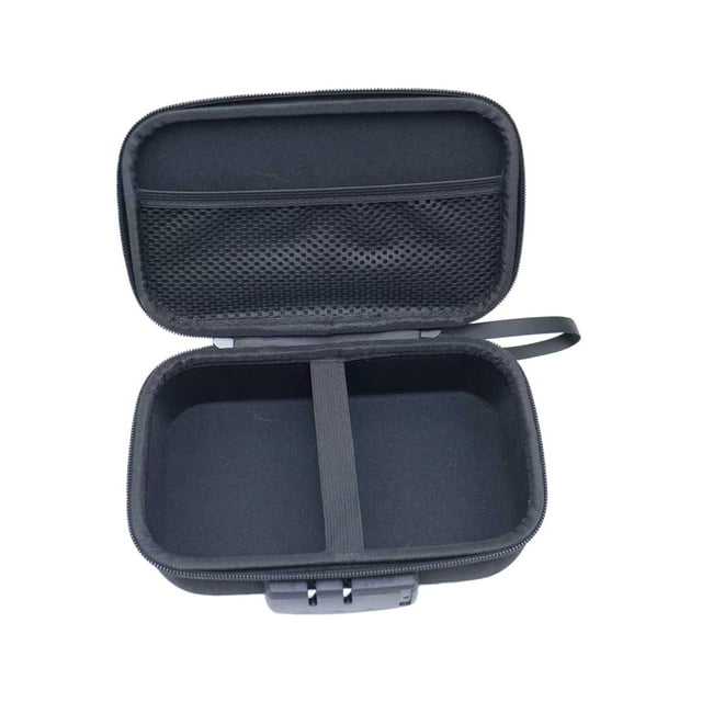 Estuche de almacenamiento con cerradura y cremallera, organizador para juguetes privados Estuche protector para juguetes con caja de seguridad con