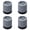 6cm, variant on 4 Pack Round Bed Furniture Risers 1.37 inch Adjustable Bed Lifts Risers for Bed Frame, Sofa, Chair Risers, Home Heavy Duty Table Couch Legs Feet Accessories