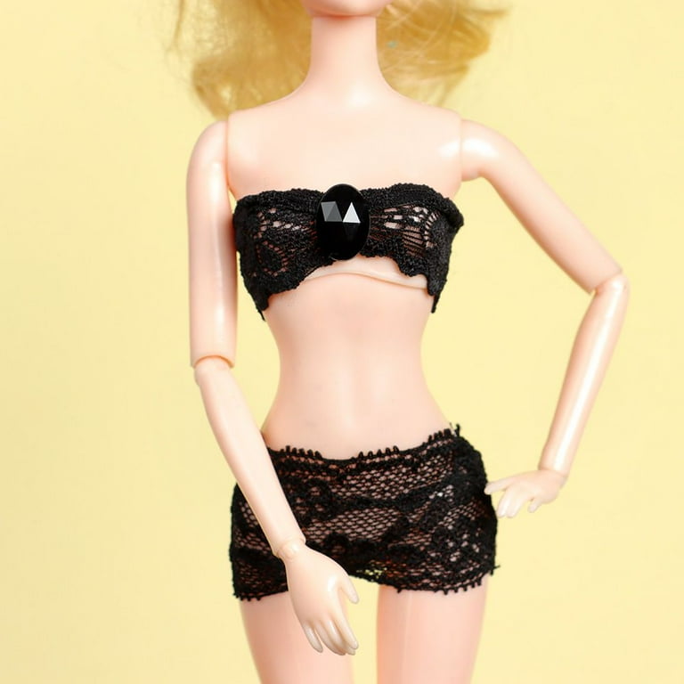 Sexy Accessories Clothes Doll Underwear Lace Homewear Bra Dress Pajamas  TYPE A - Walmart.com