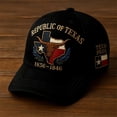 thumbnail image 5 of QASIEATN Women's Everyday Wear Accessories Cotton Baseball Cap for Women Fashion Texas Anniversary Printed Visor Hat Casual Comfortable Sports Sun Hat, 5 of 7