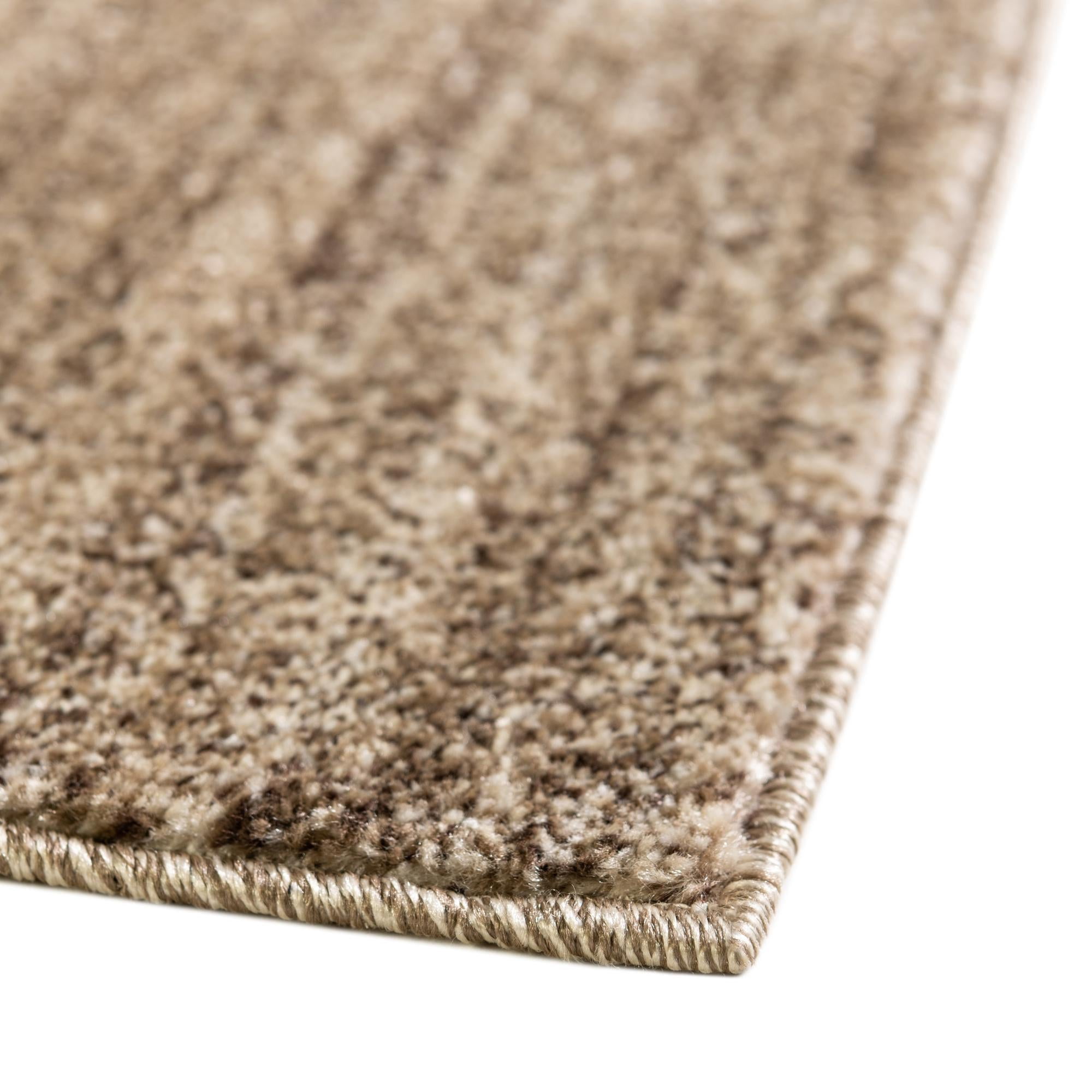 Rugs.com Angelica Collection Rug – 8 Ft Square Beige Medium Rug Perfect For Living Rooms, Kitchens, Entryways